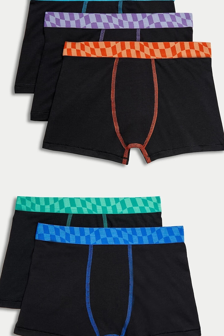 Marks  Spencer Боксерки с памук - 5 чифта - Pepit.bg
