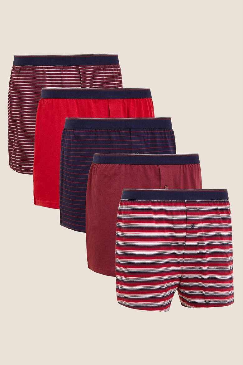 Marks & Spencer Боксерки с разнороден десен 5 чифта - Pepit.bg