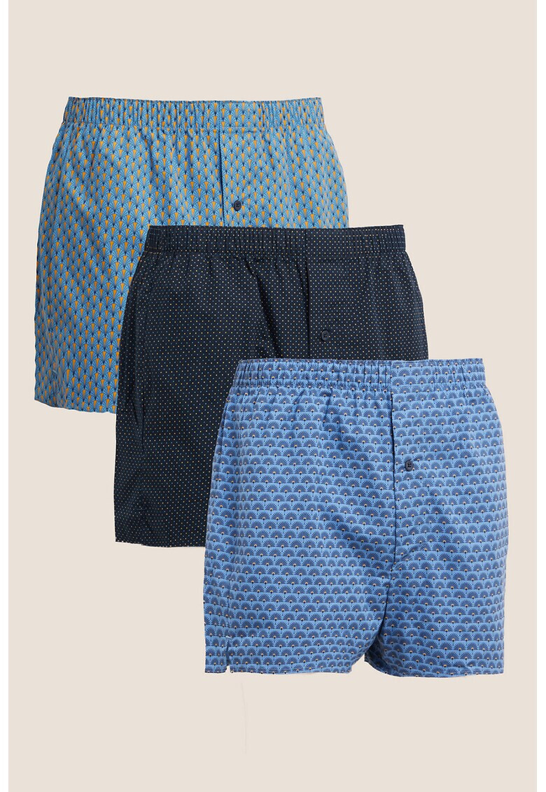 Marks & Spencer Боксерки с щампа - 3 чифта - Pepit.bg