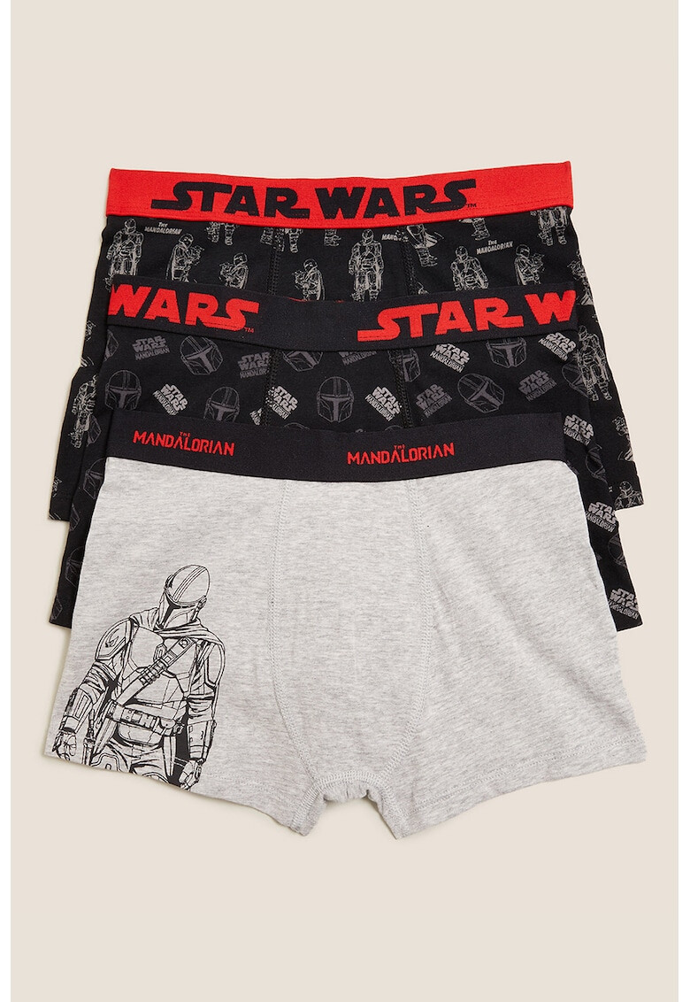 Marks & Spencer Боксерки с шарка на Stars Wars - 3 чифта - Pepit.bg