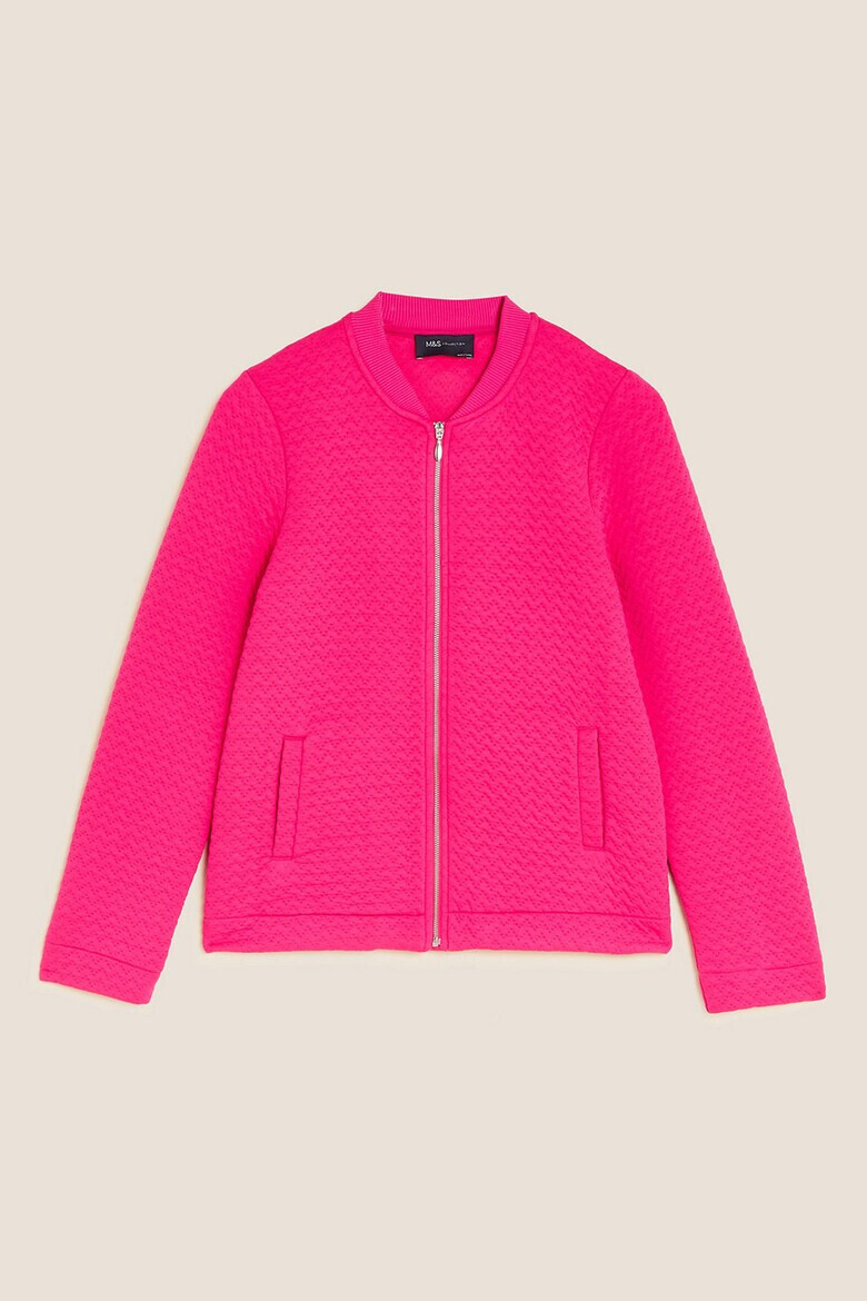 Marks & Spencer Бомбър суитшърт с релеф - Pepit.bg
