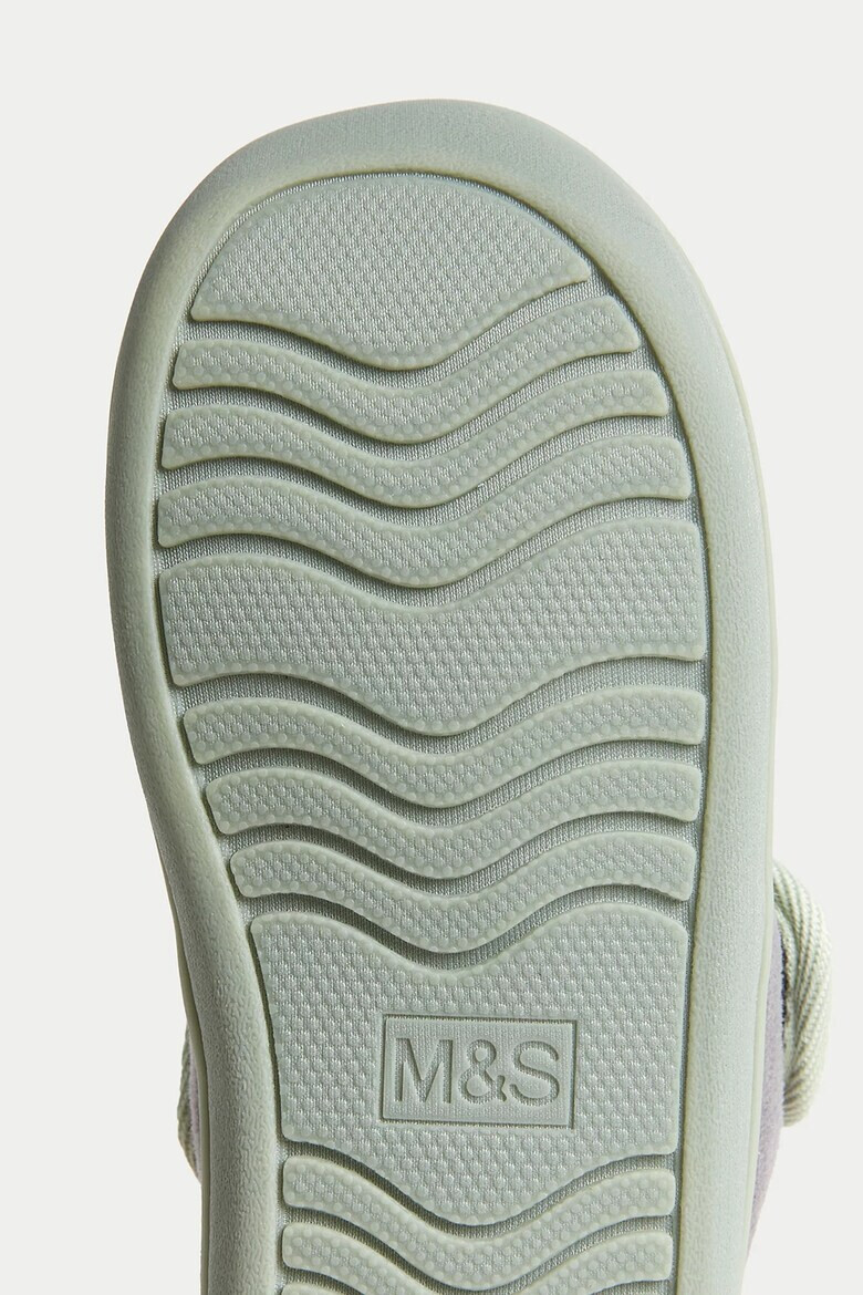 Marks & Spencer Чехли с велкро и бродерии - Pepit.bg