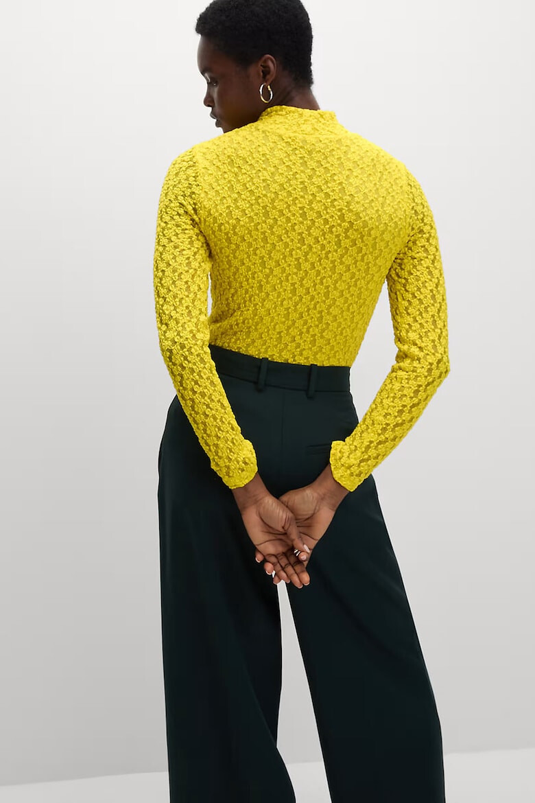 Marks  Spencer Дантелена блуза с ниска яка - Pepit.bg