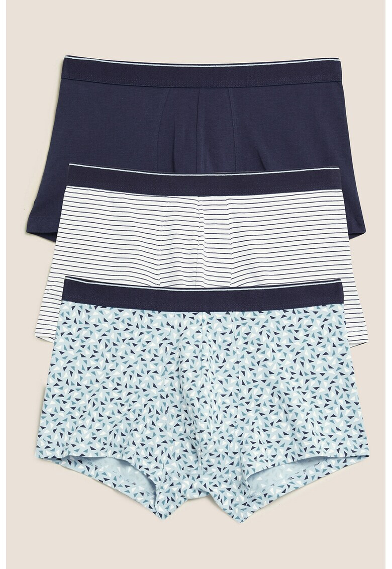 Marks & Spencer Десенирани боксерки - 3 чифта - Pepit.bg