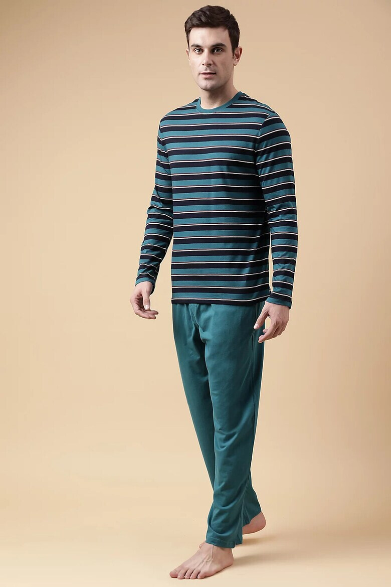 Marks  Spencer Дълга пижама на райе - Pepit.bg
