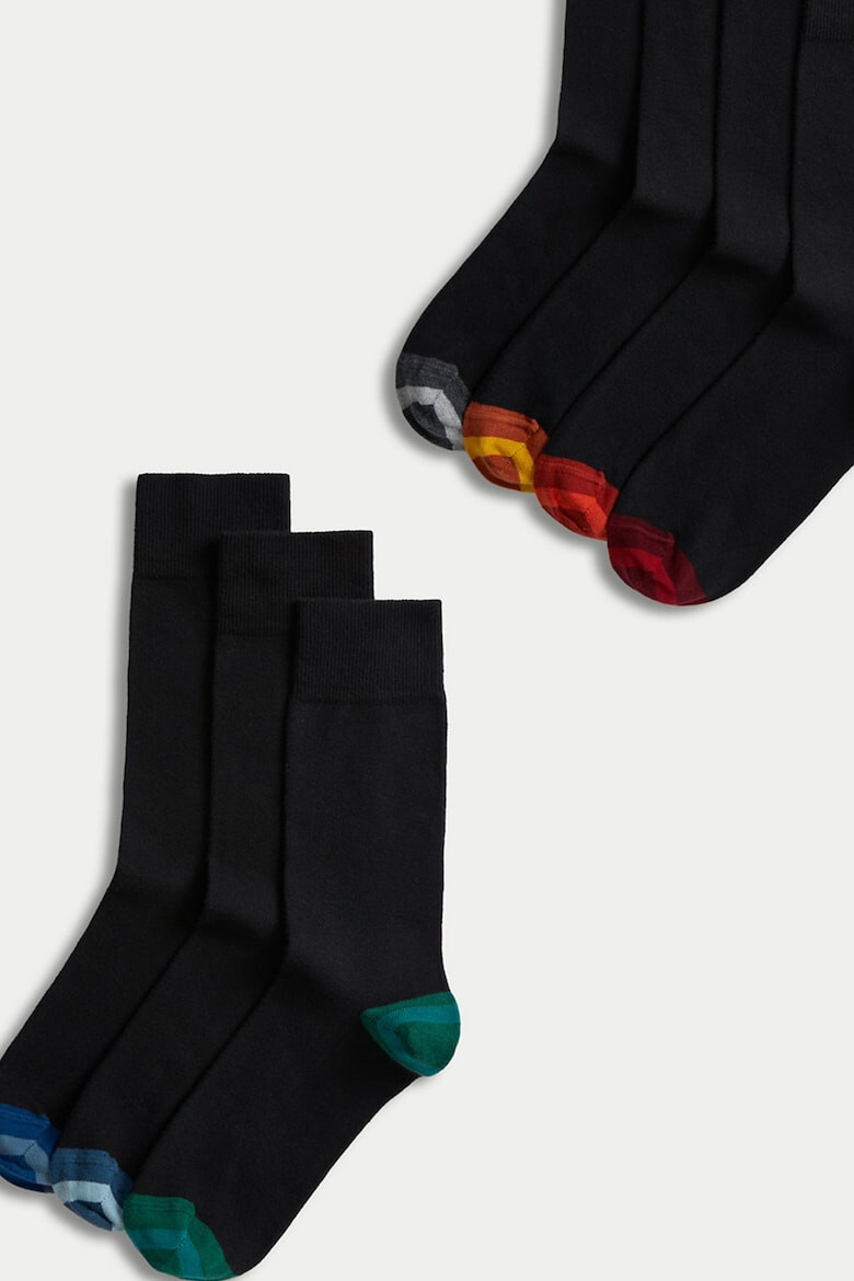 Marks  Spencer Дълги чорапи - 7 чифта - Pepit.bg
