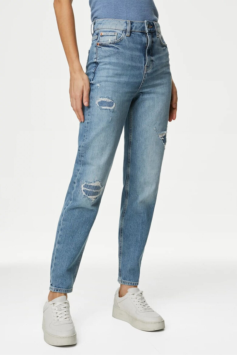 Marks  Spencer Дънки Mom с висока талия - Pepit.bg