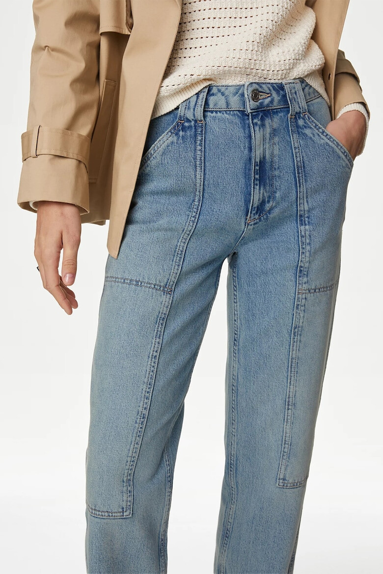 Marks  Spencer Дънки Mom със средна талия - Pepit.bg