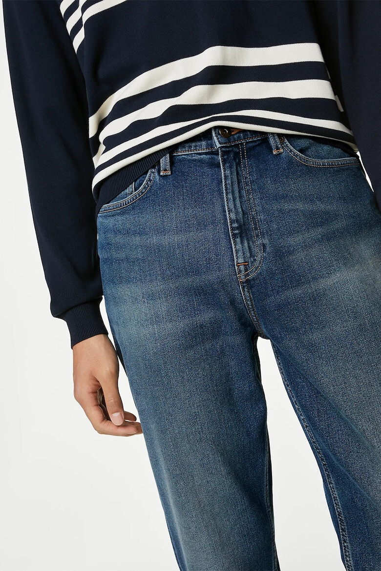 Marks  Spencer Дънки със захабен ефект - Pepit.bg