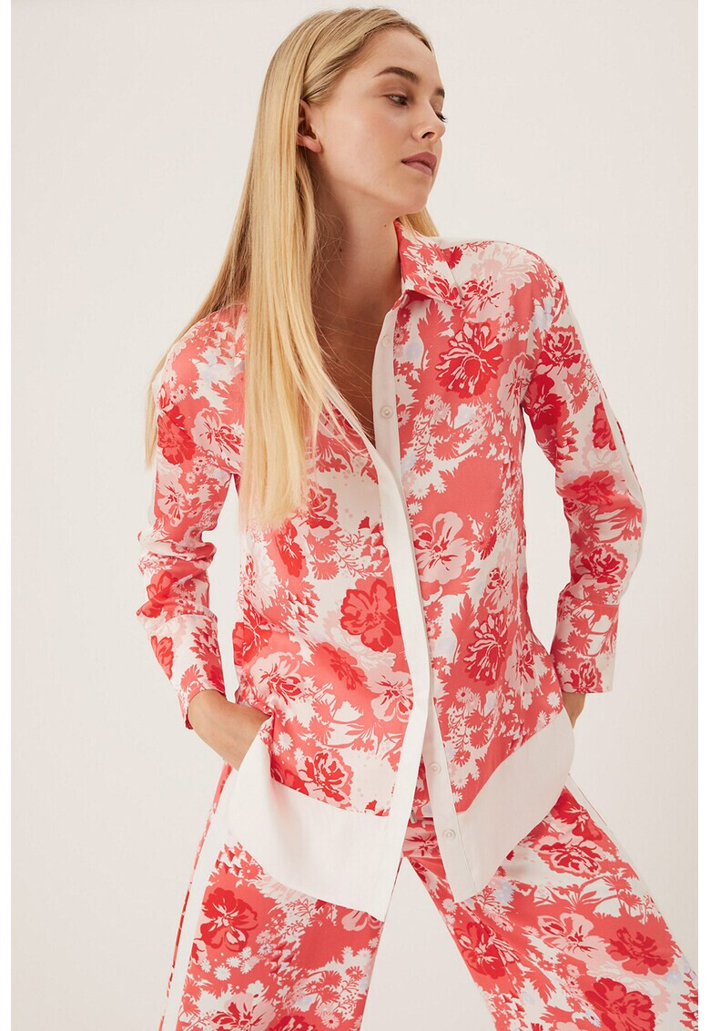 Marks & Spencer Домашна флорална риза - Pepit.bg