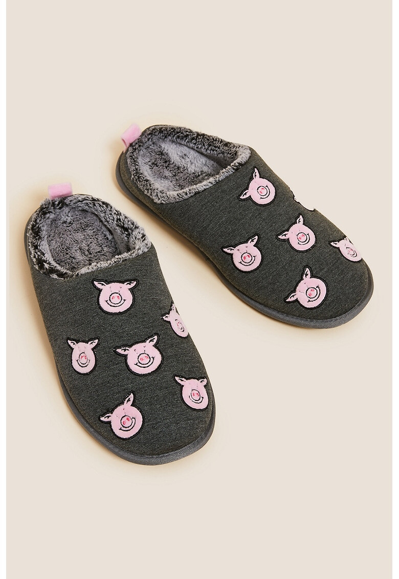 Marks & Spencer Домашни пантофи с фигурална шарка - Pepit.bg