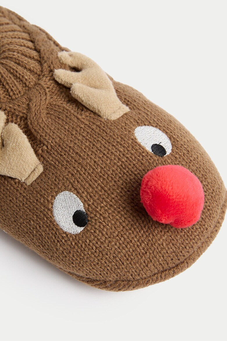 Marks & Spencer Домашни пантофи с форма на Reindeer - Pepit.bg