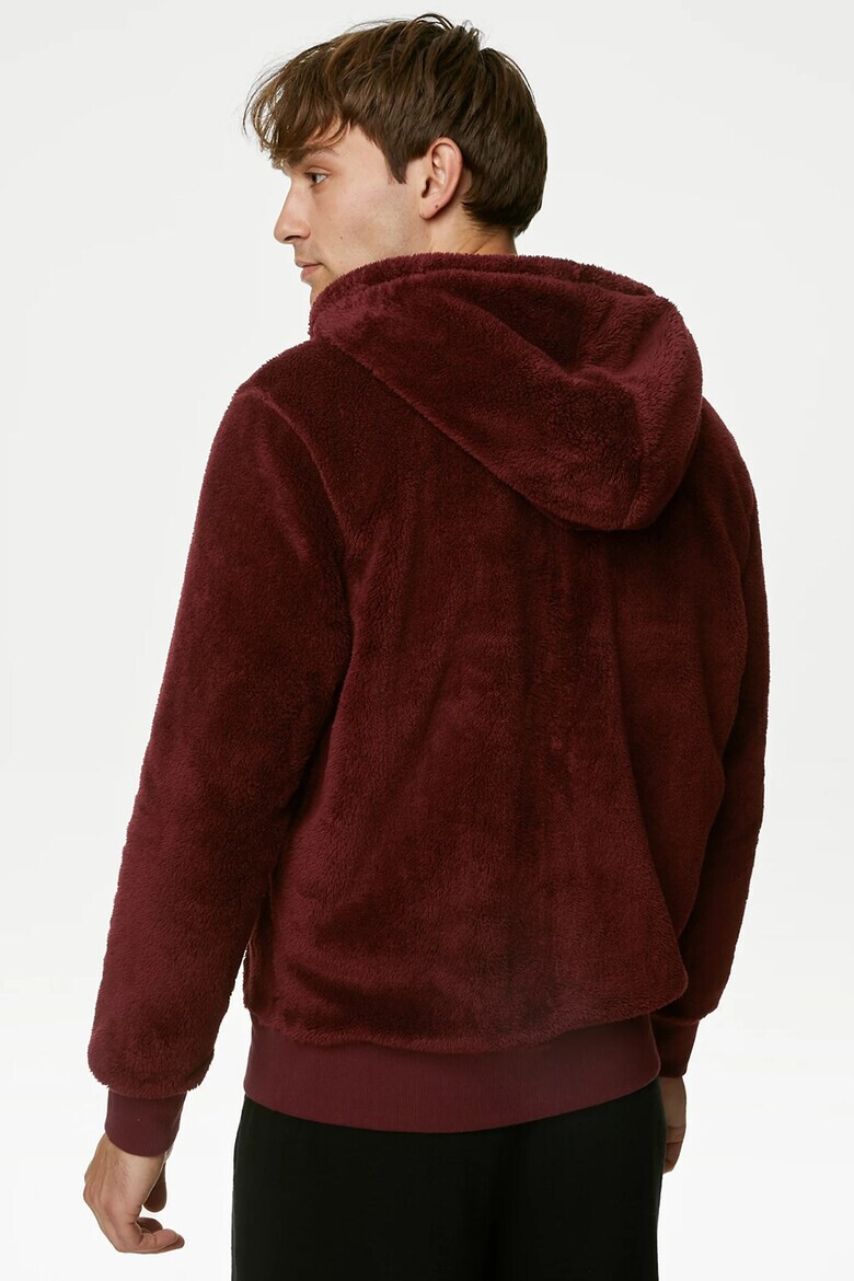 Marks  Spencer Домашно мъхесто худи с цип - Pepit.bg