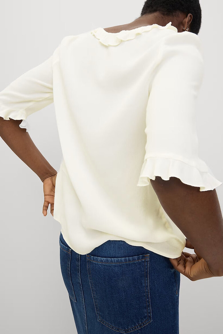 Marks  Spencer Ефирна блуза с набирания - Pepit.bg