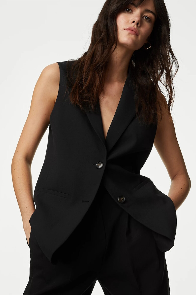 Marks  Spencer Елек с обшити джобове - Pepit.bg