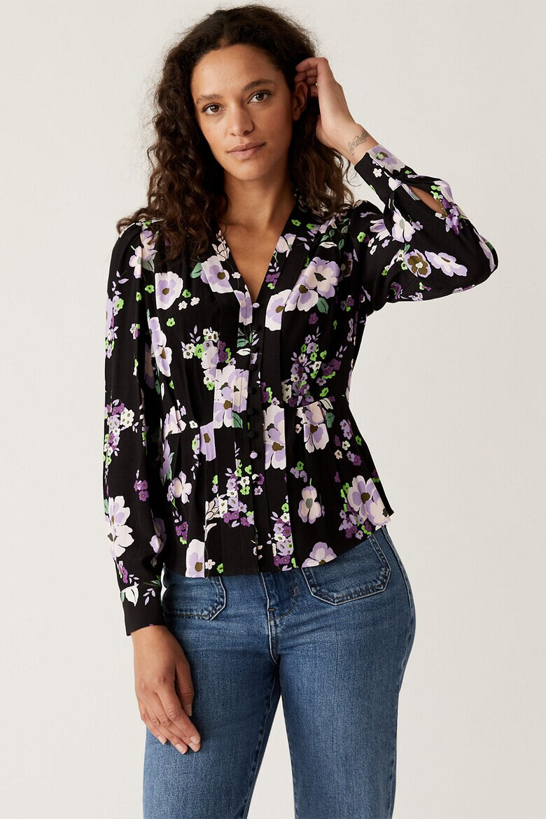 Marks & Spencer Флорална риза с шпиц - Pepit.bg