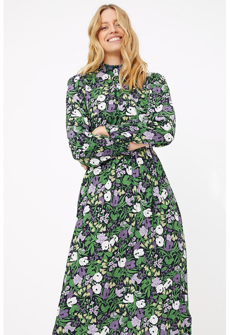 Marks & Spencer Флорална рокля с дълги ръкави - Pepit.bg