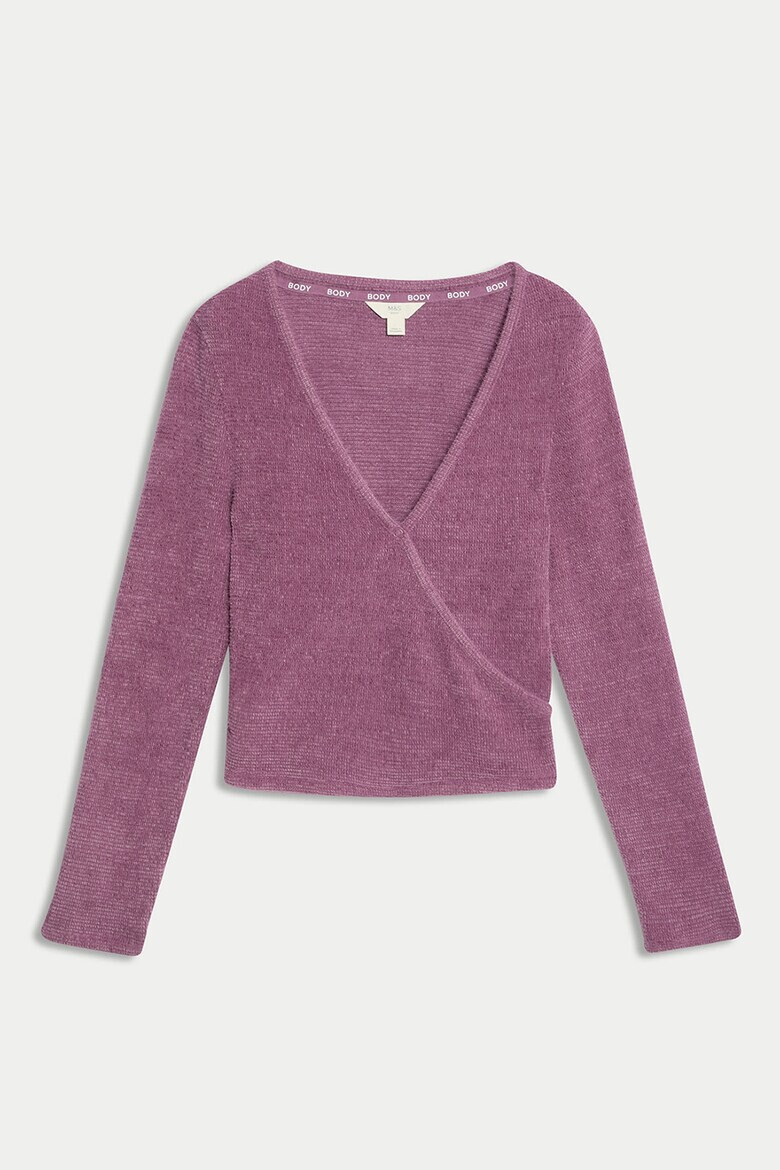 Marks  Spencer Горна пижама с шпиц - Pepit.bg