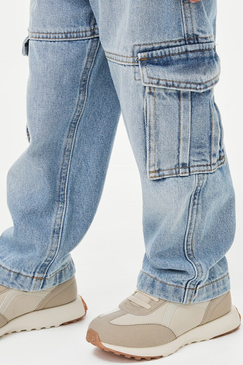 Marks  Spencer Карго дънки с връзка - Pepit.bg
