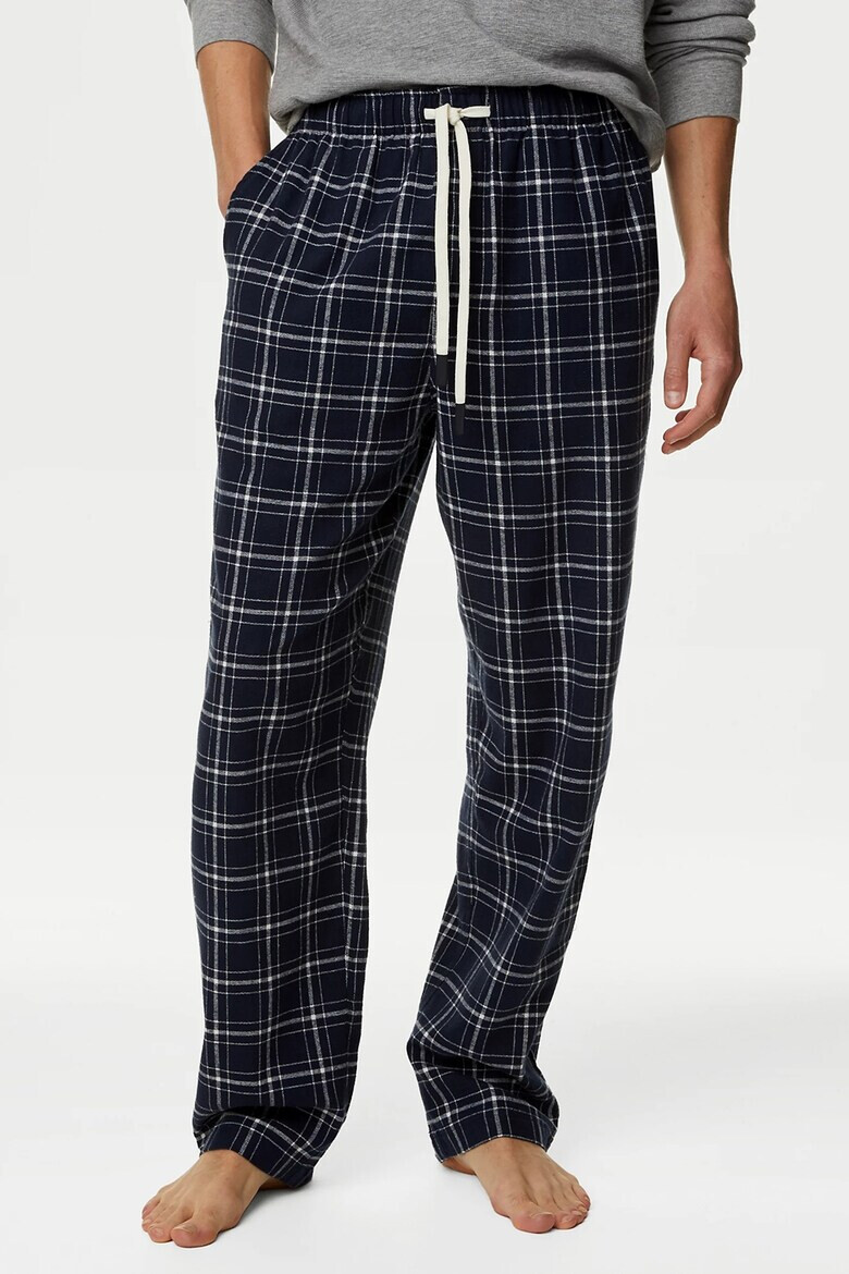 Marks  Spencer Карирана долна пижама - Pepit.bg