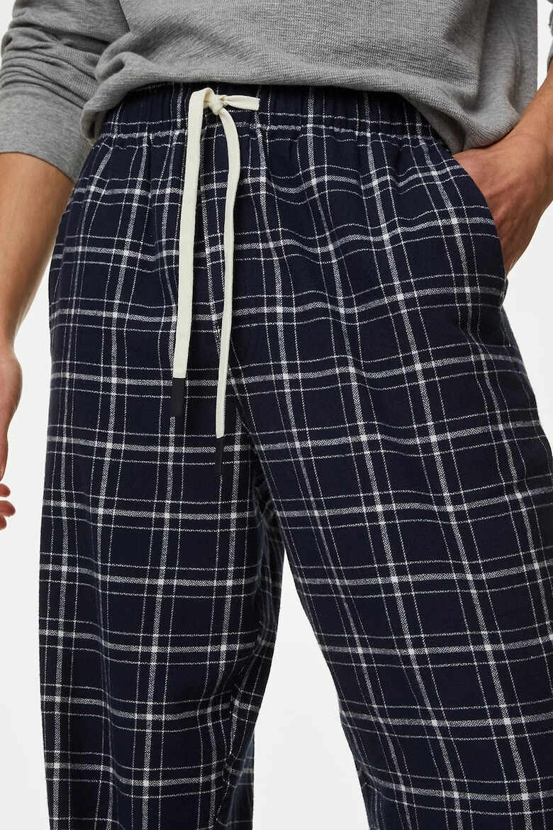 Marks  Spencer Карирана долна пижама - Pepit.bg