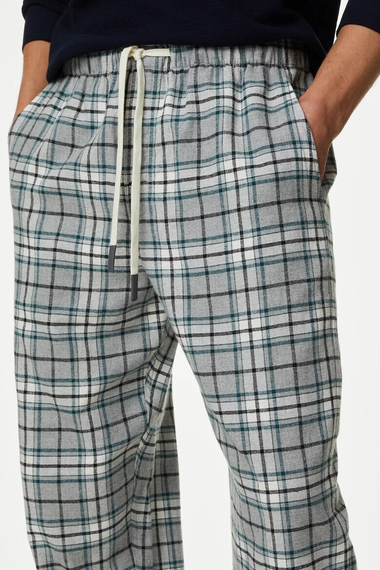 Marks  Spencer Карирана долна пижама - Pepit.bg