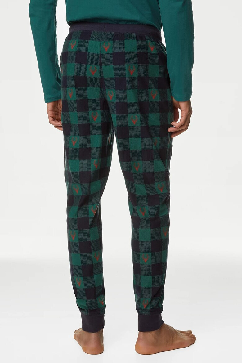 Marks  Spencer Карирана долна пижама - Pepit.bg