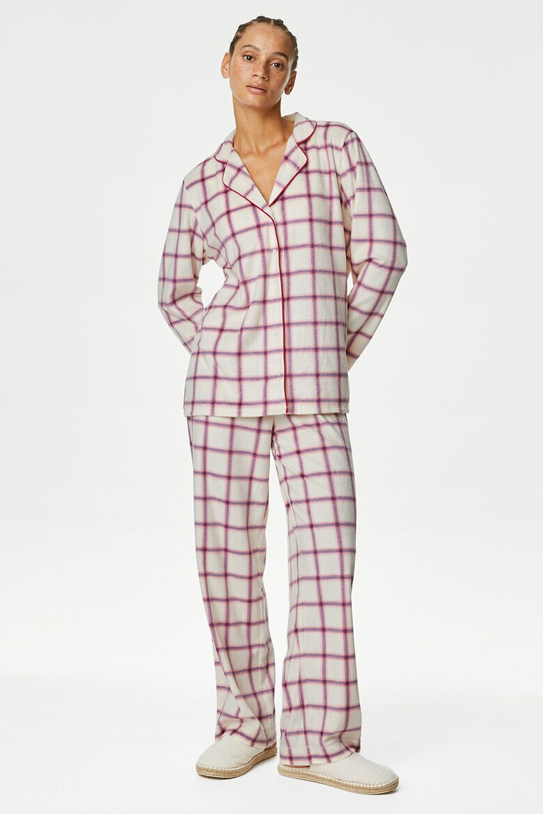 Marks  Spencer Карирана пижама - Pepit.bg