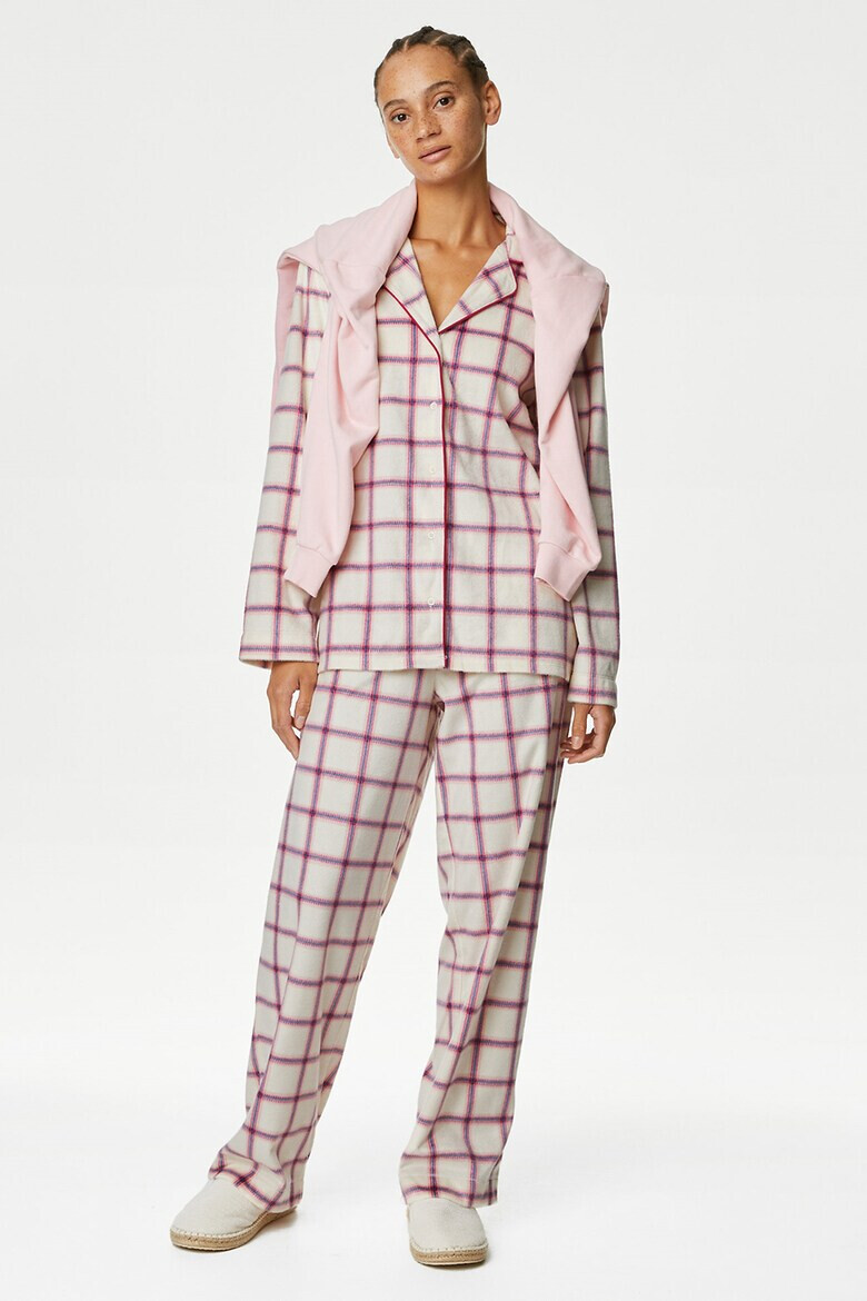 Marks  Spencer Карирана пижама - Pepit.bg
