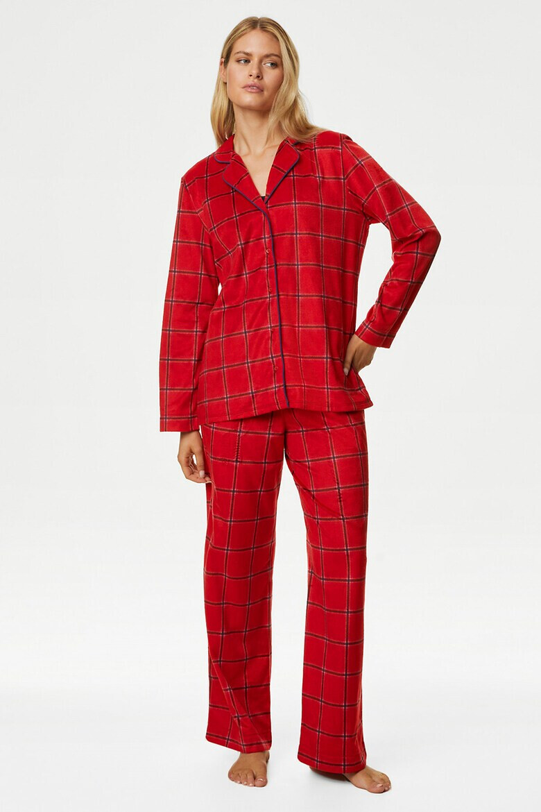 Marks  Spencer Карирана пижама - Pepit.bg