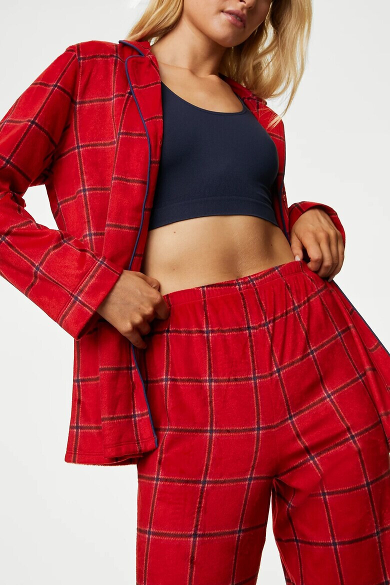 Marks  Spencer Карирана пижама - Pepit.bg