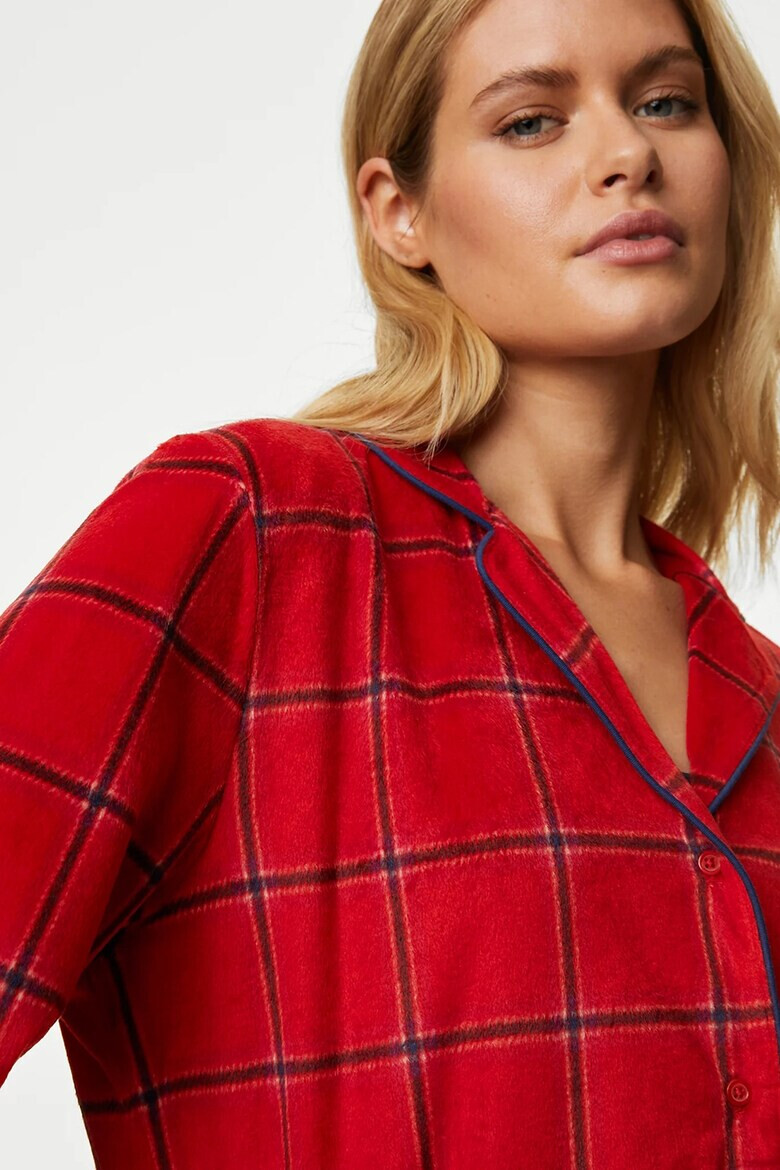Marks  Spencer Карирана пижама - Pepit.bg