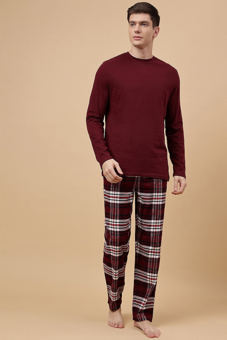 Marks  Spencer Карирана пижама - Pepit.bg