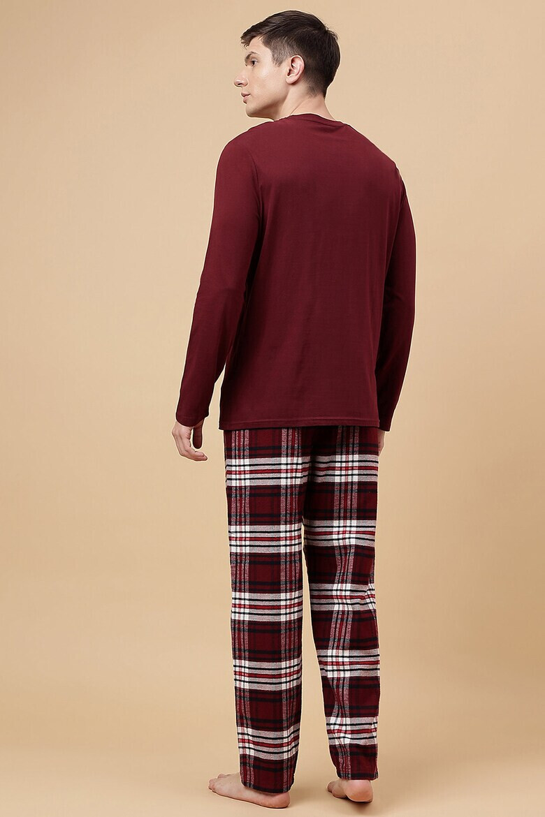Marks  Spencer Карирана пижама - Pepit.bg