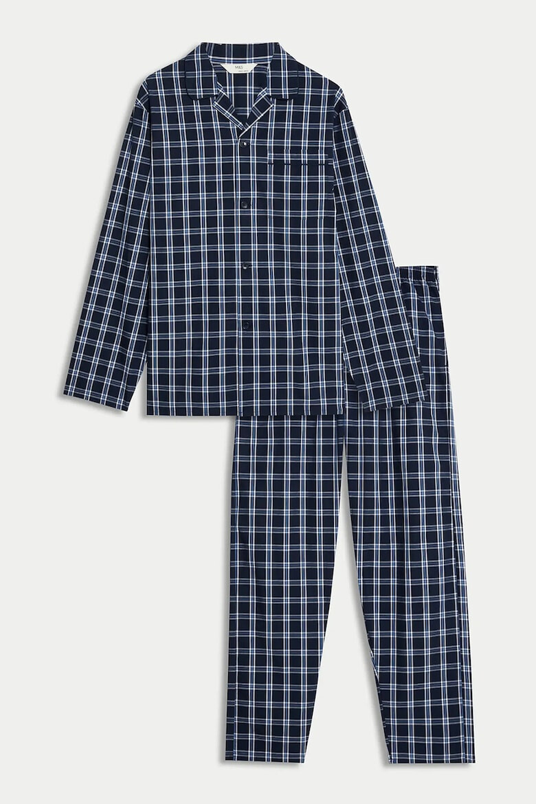 Marks  Spencer Карирана пижама - Pepit.bg
