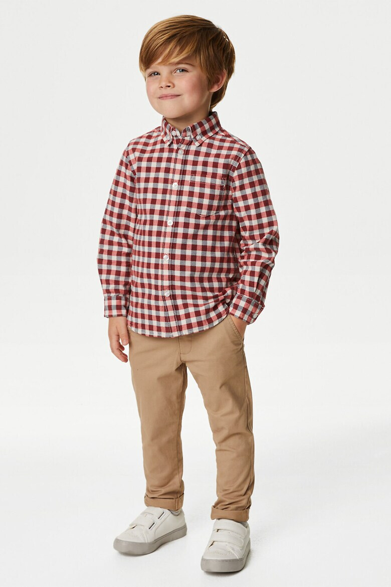 Marks  Spencer Карирана риза Oxford - Pepit.bg