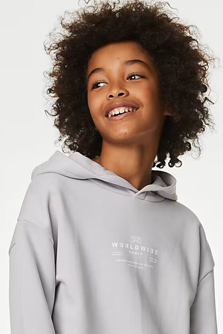 Marks  Spencer Худи с надпис - Pepit.bg