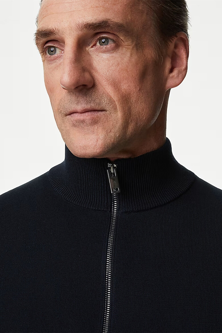 Marks  Spencer Худи с памук с цип - Pepit.bg