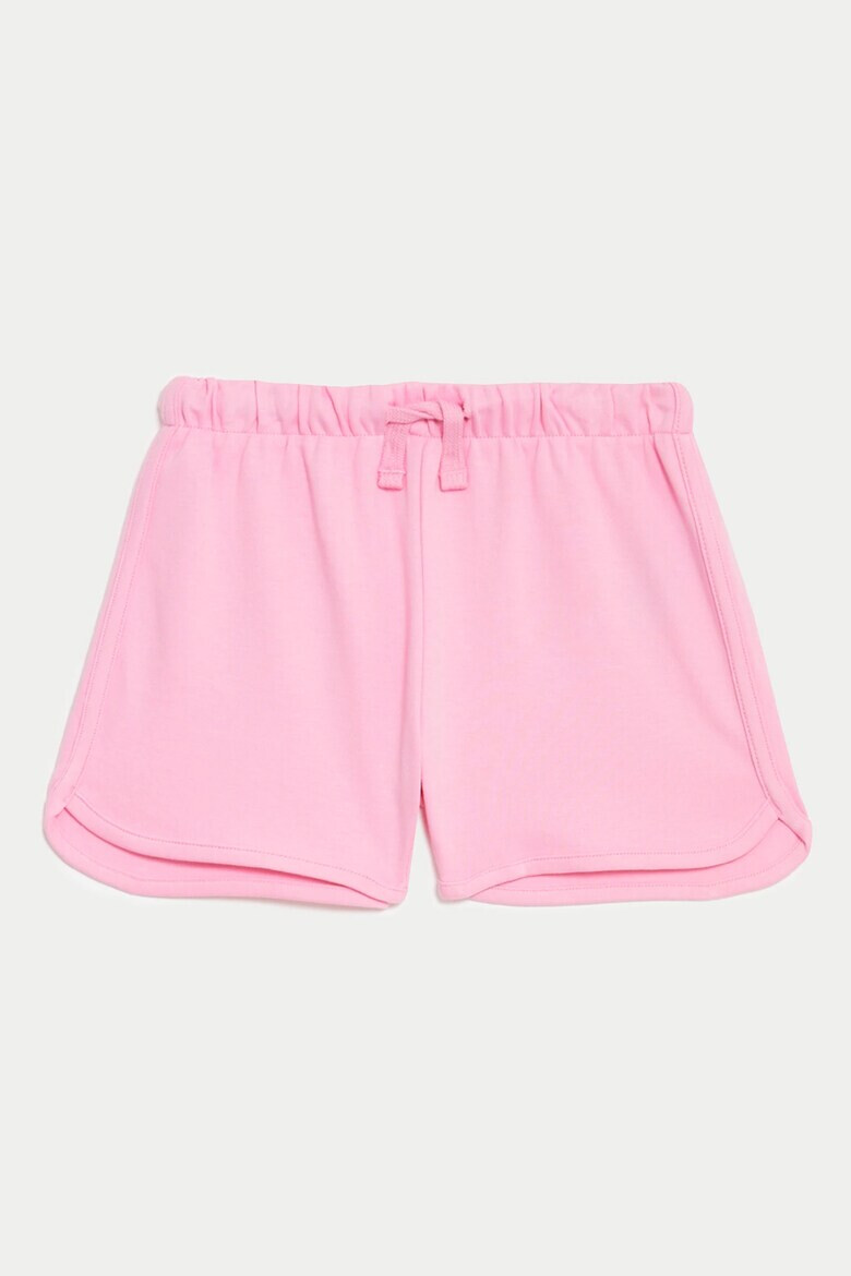 Marks & Spencer Къс памучен панталон с връзка - Pepit.bg
