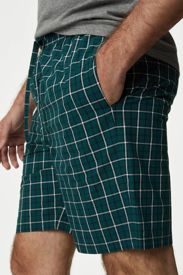 Marks  Spencer Къса карирана пижама - Pepit.bg