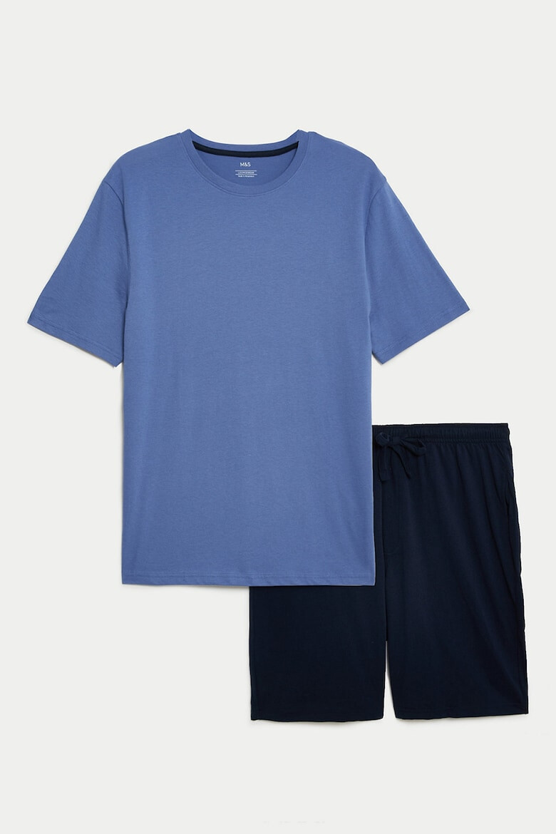 Marks  Spencer Къса памучна пижама - Pepit.bg