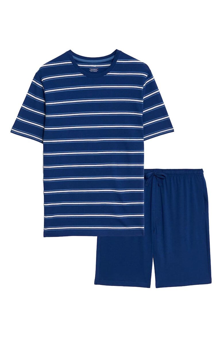 Marks  Spencer Къса памучна пижама - Pepit.bg