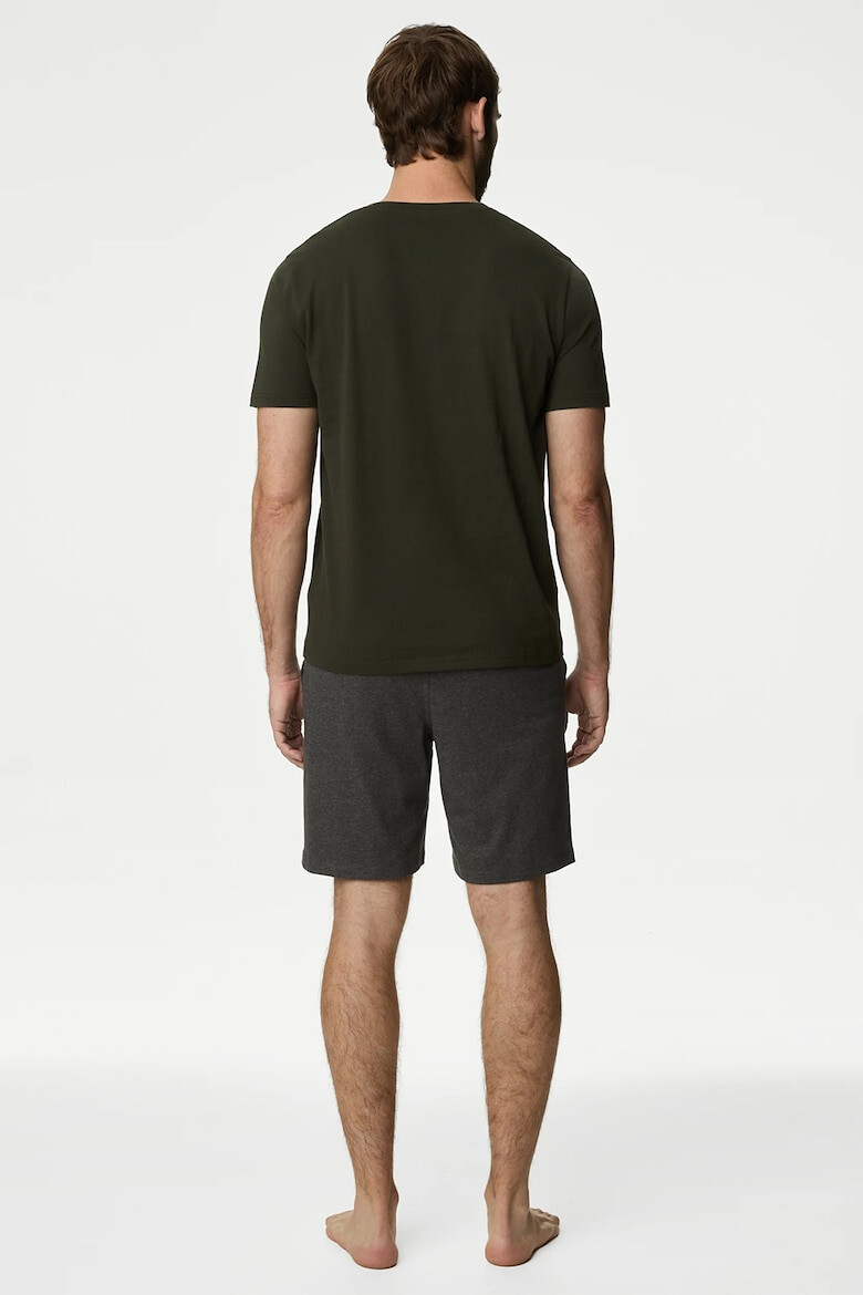 Marks  Spencer Къса памучна пижама - Pepit.bg