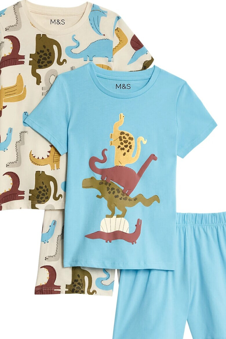 Marks  Spencer Къса пижама - 2 чифта - Pepit.bg