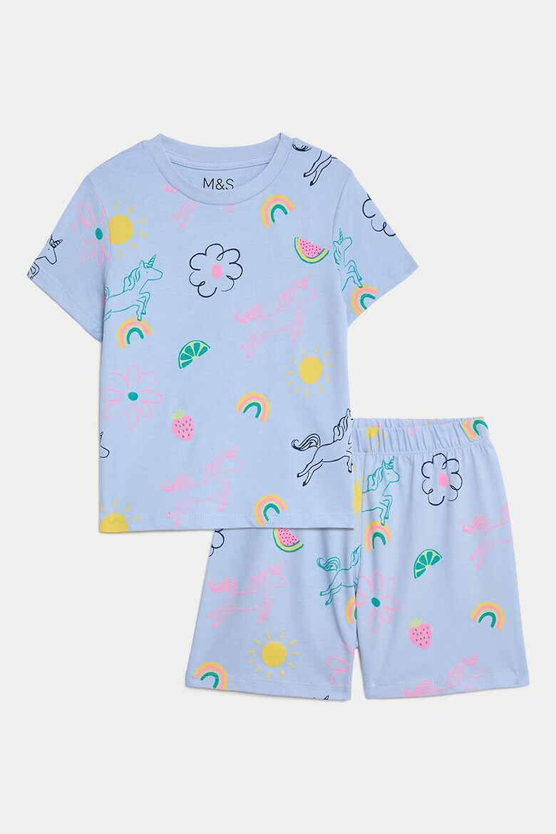 Marks & Spencer Къса пижама с принт - Pepit.bg