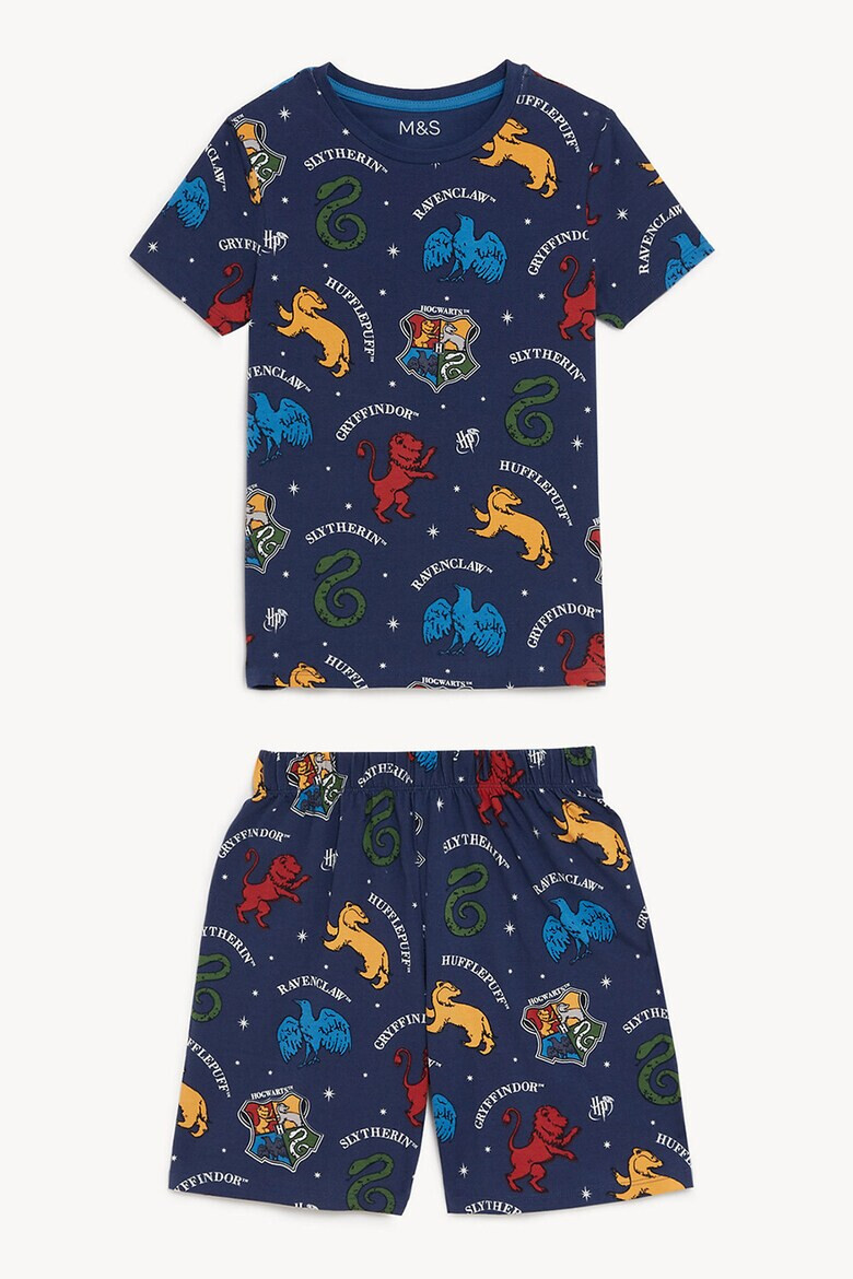 Marks  Spencer Къса пижама с шарки - Pepit.bg