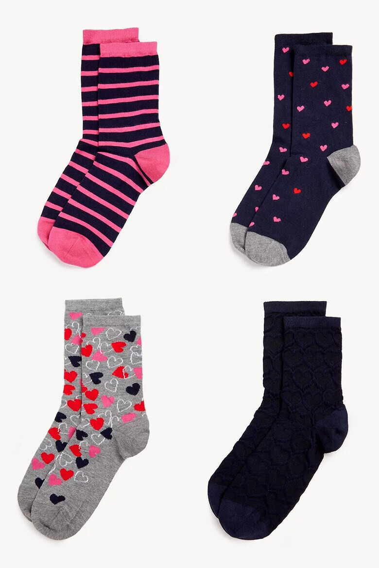 Marks & Spencer Къси чорапи - 4 чифта - Pepit.bg