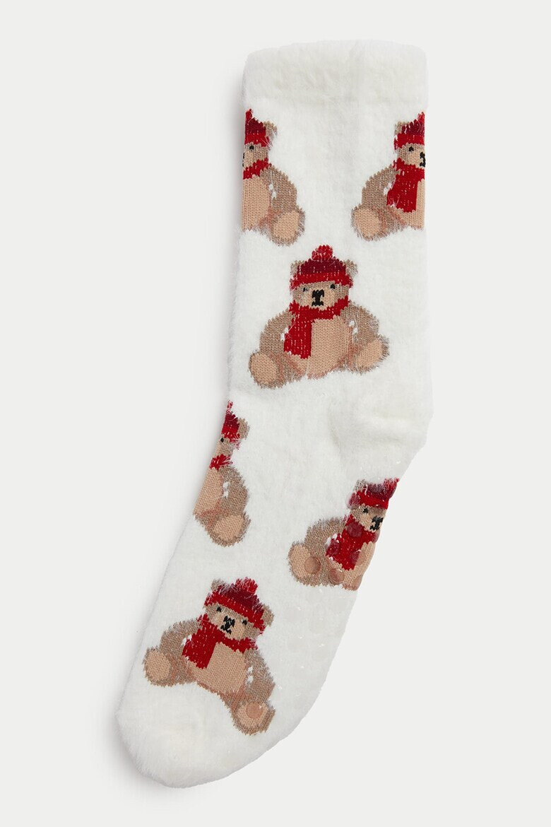 Marks & Spencer Къси чорапи с дизайн на мече - Pepit.bg