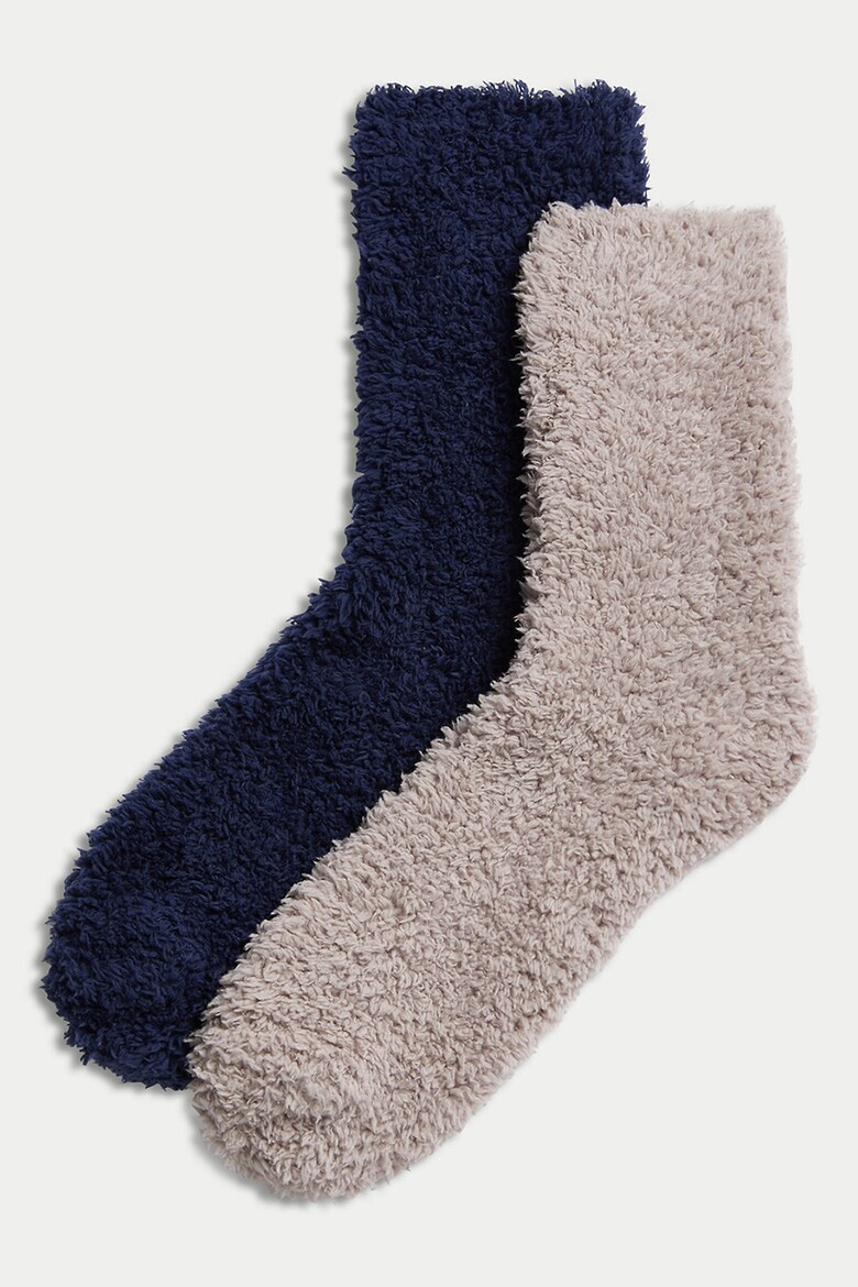 Marks & Spencer Къси мъхести чорапи - 2 чифта - Pepit.bg