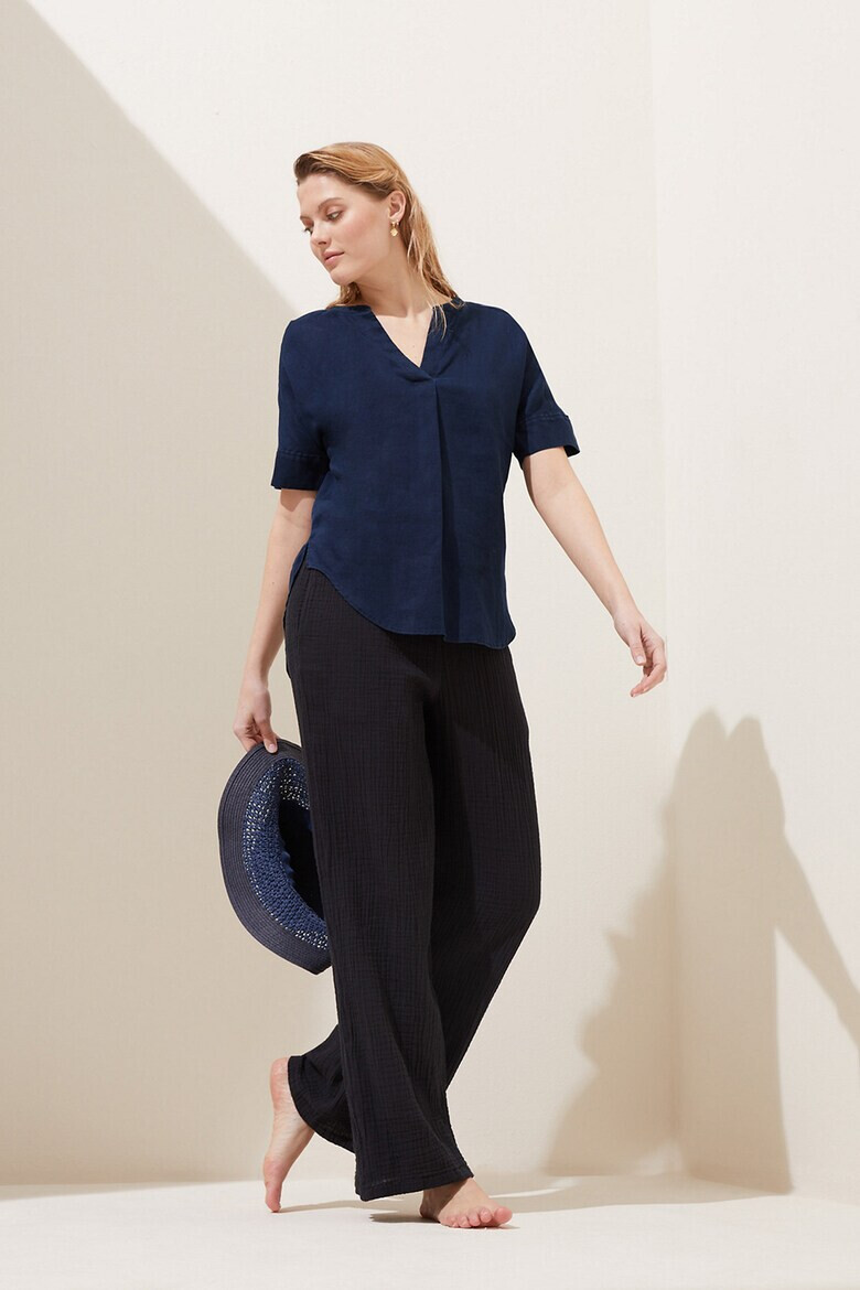 Marks  Spencer Ленена блуза тип туника - Pepit.bg